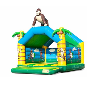 Super Springkussen Jungle met Gorilla