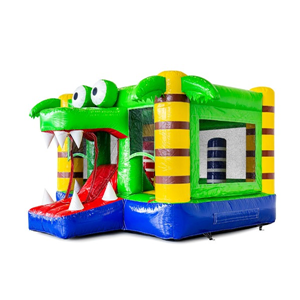 Mini Bounce Krokodil springkussen